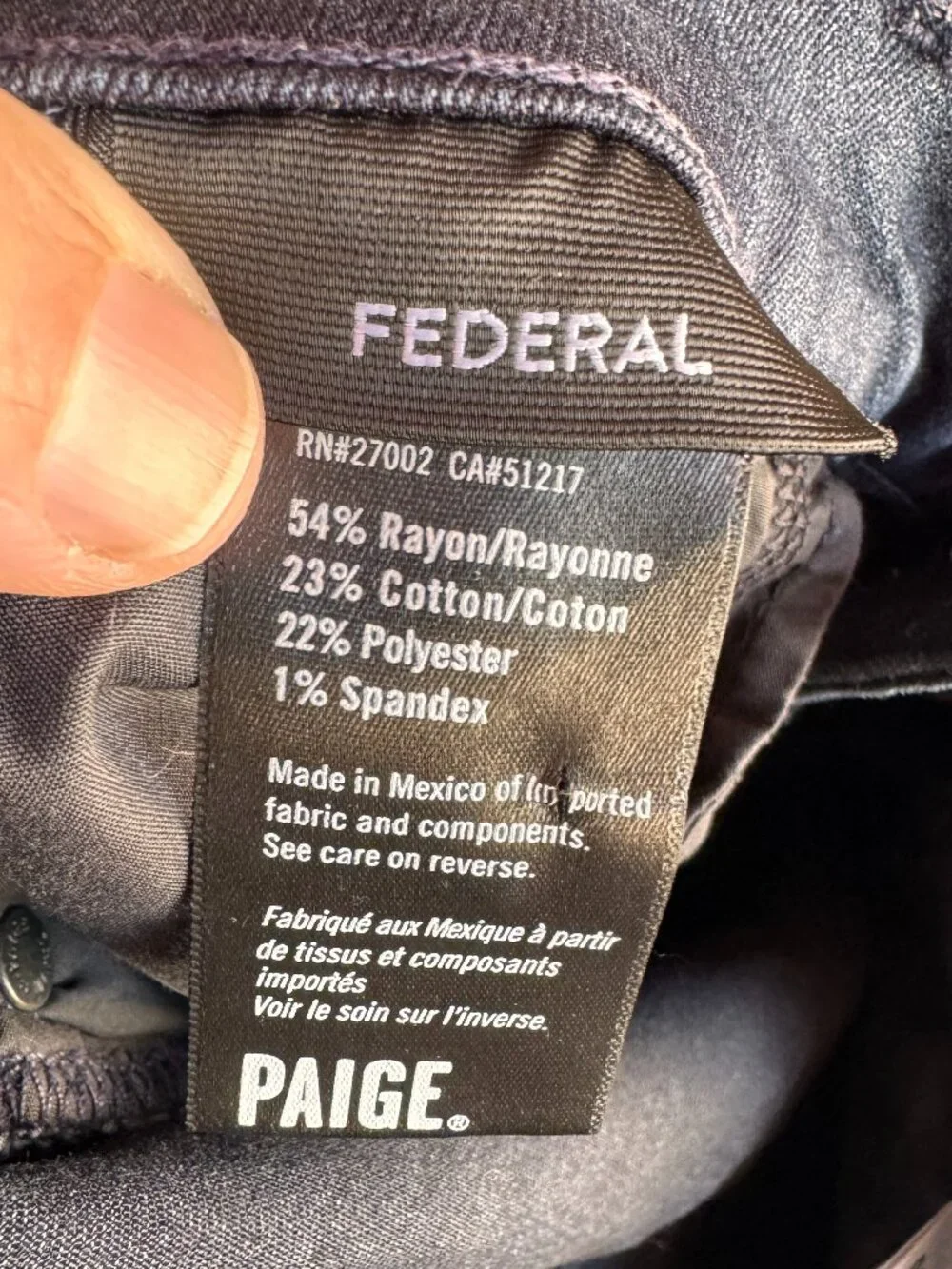 Paige Federal Men's Jeans